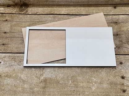 Large Blank Sticky Note Holder