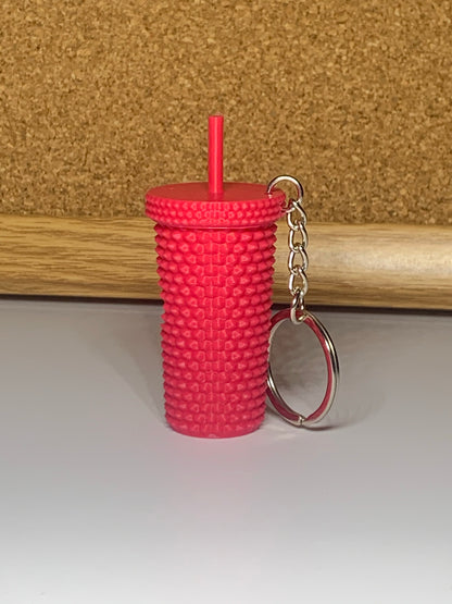 Studded Tumbler Keychain