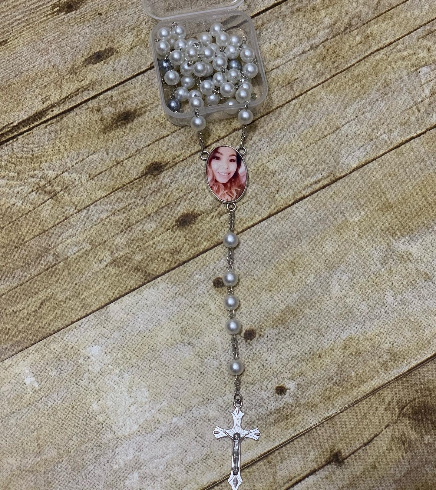Blank White Sublimation Rosary (Ready to ship)