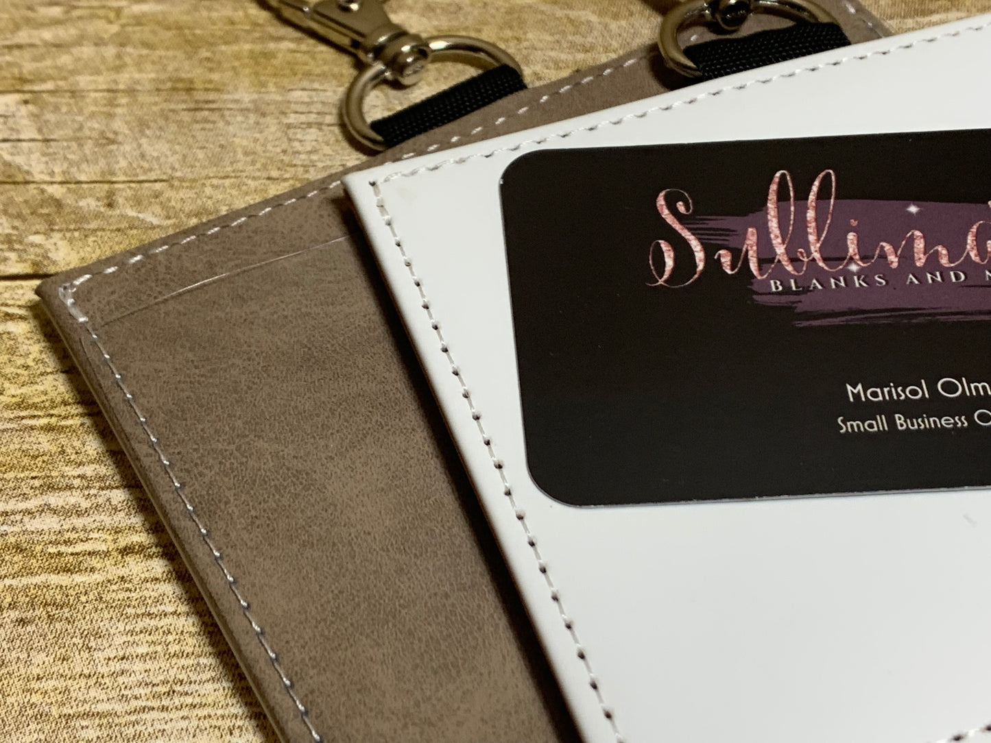 Blank Vaccine Card Holder