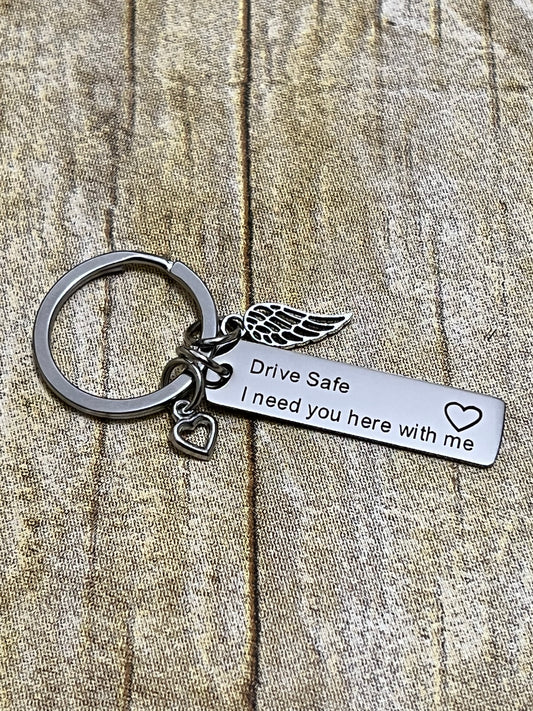 Small Drive Safe Keychain