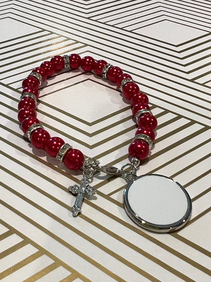 Cross Charm Bracelet