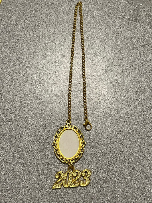 2023 Grad Tassel Charm with Chain
