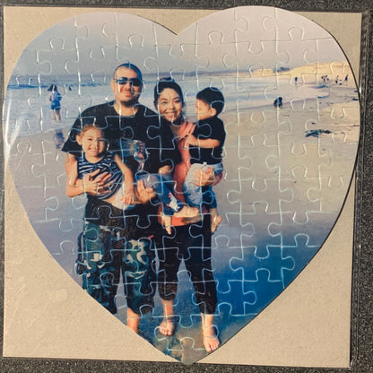 75 pcs Heart Puzzles