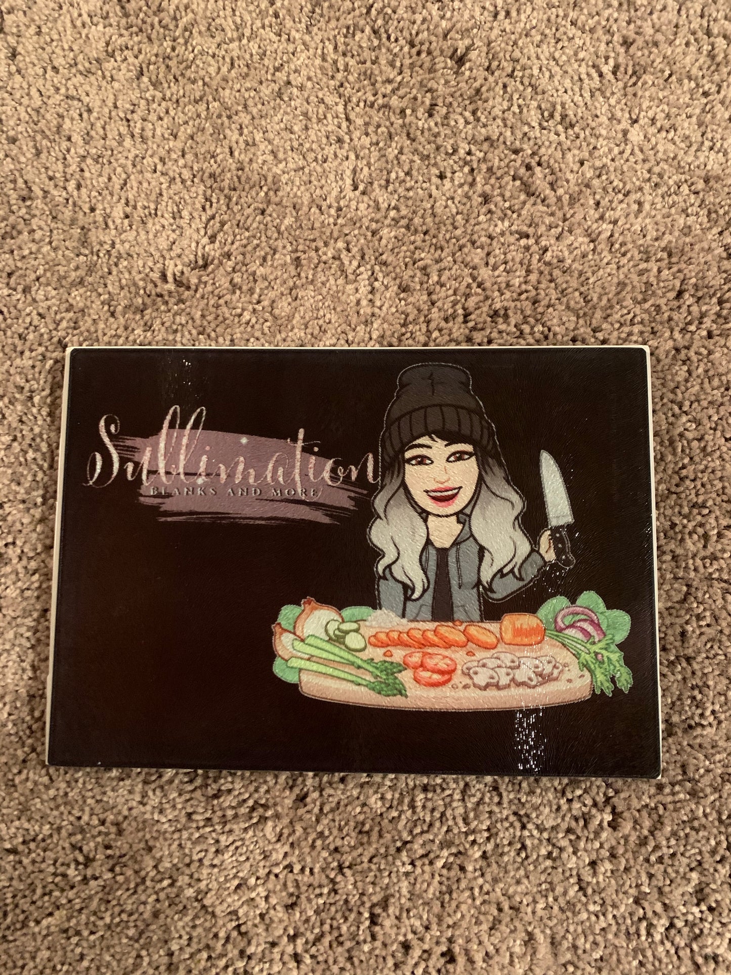 Glass Cutting Board for Sublimation