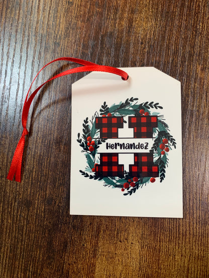 Tag Ornament