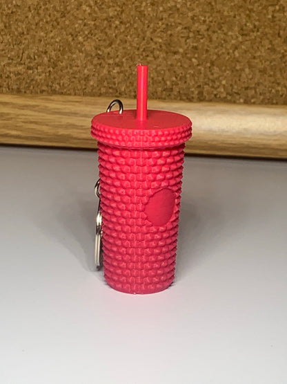 Studded Tumbler Keychain