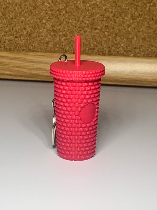 Studded Tumbler Keychain