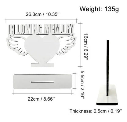 In Loving Memory Wing Stand