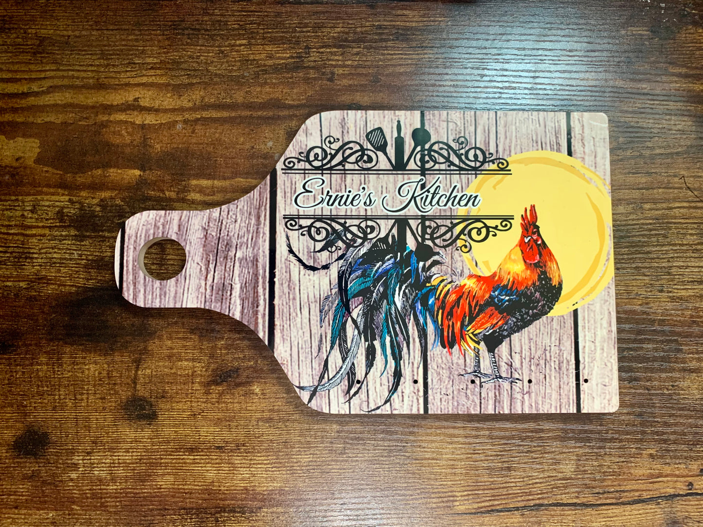 Blank Paddle Home Key Holder