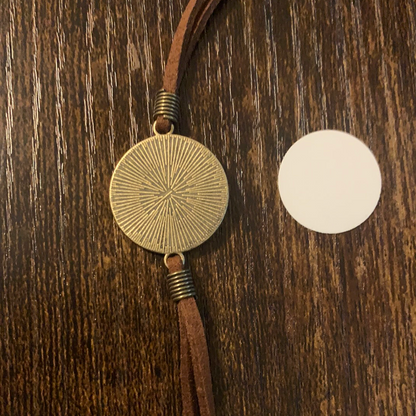 Brown Leather  Bracelet