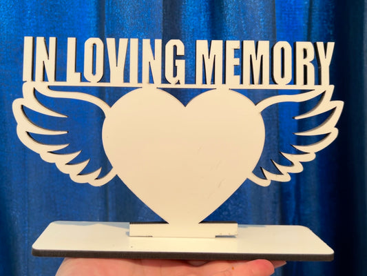 In Loving Memory Wing Stand