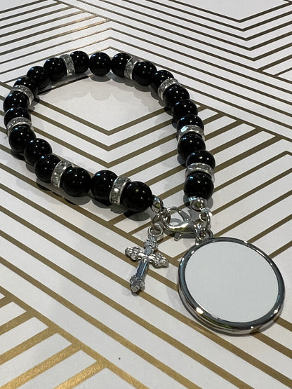 Cross Charm Bracelet