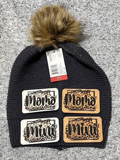 Brown Sublimation Hat Patch 2” x 3” Patch