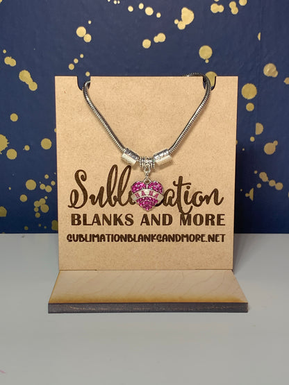 Nana Rhinestone Charm Bracelet