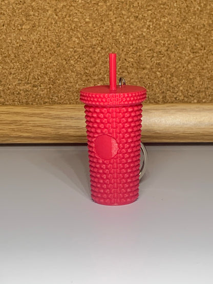 Studded Tumbler Keychain