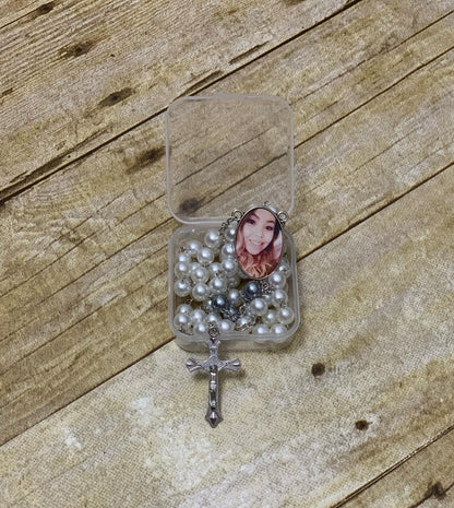 Blank White Sublimation Rosary (Ready to ship)