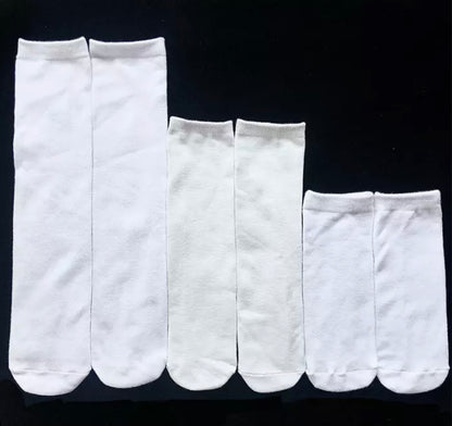 Blank Sublimation Socks