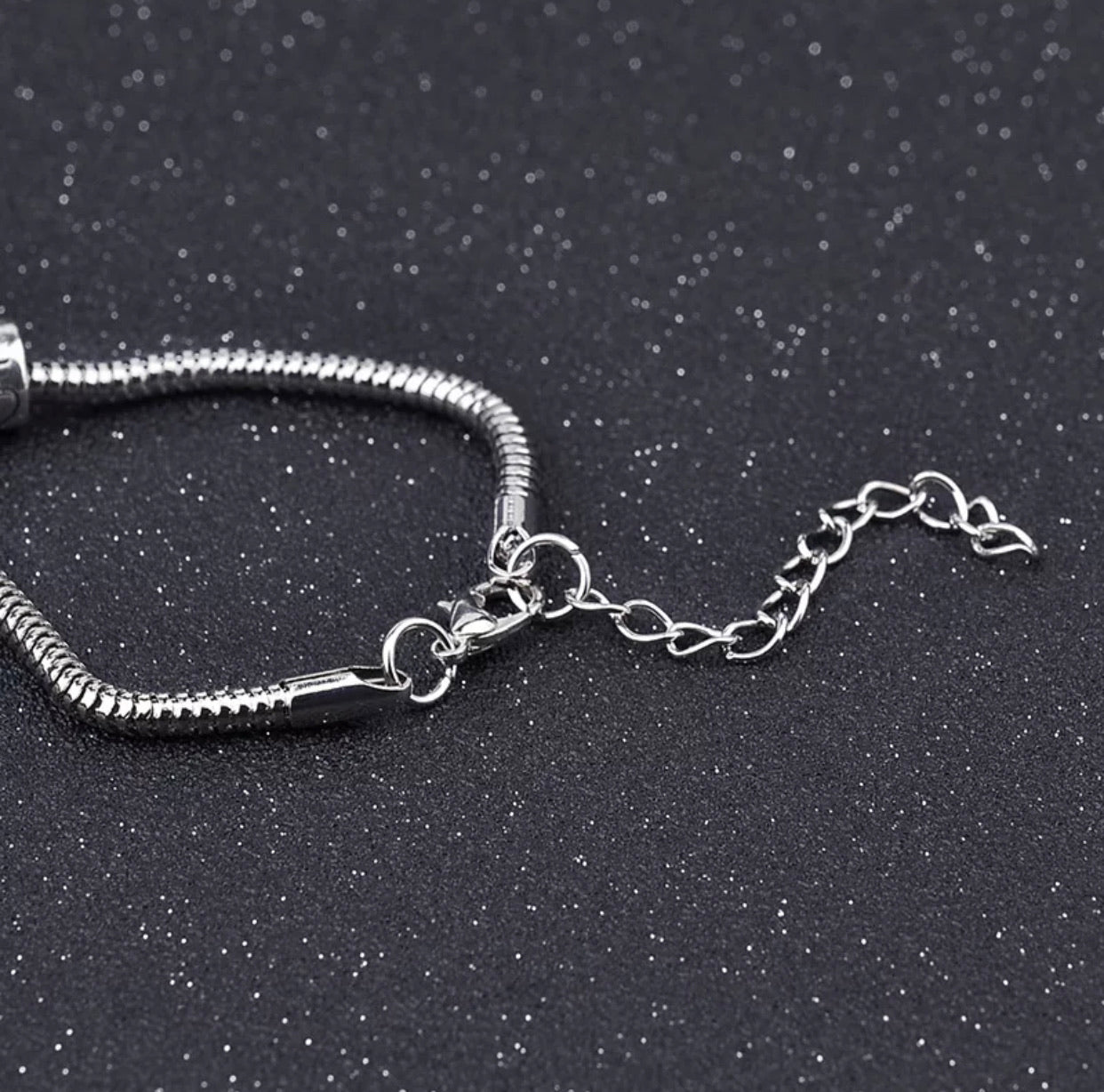 Mother Half Heart Charm Bracelet