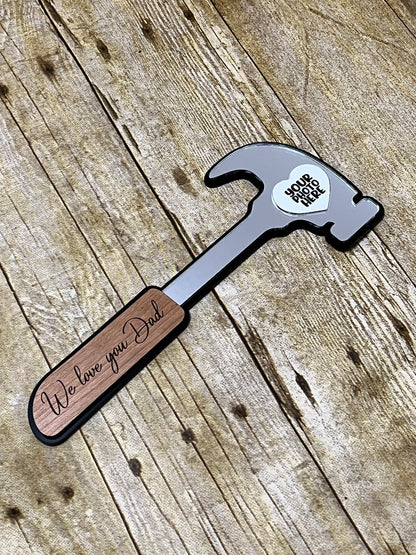 Silver Father’s Day Hammer