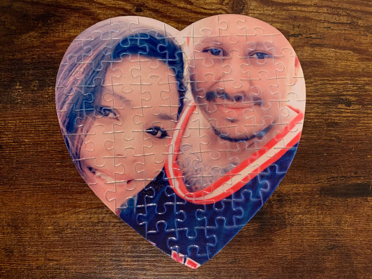 75 pcs Heart Puzzles