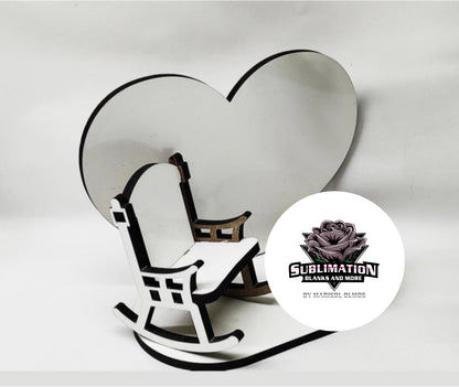 Heart Stand w/ Rocking Chair
