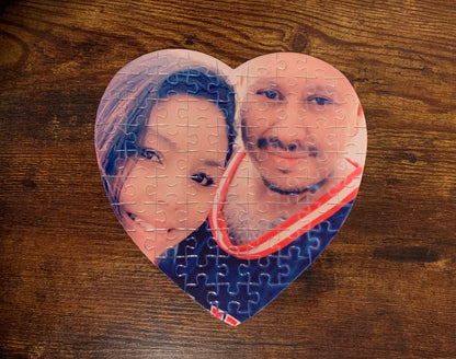 75 pcs Heart Puzzles