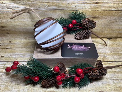 Blank Sublimation Spiral Ornament