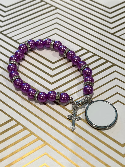 Cross Charm Bracelet