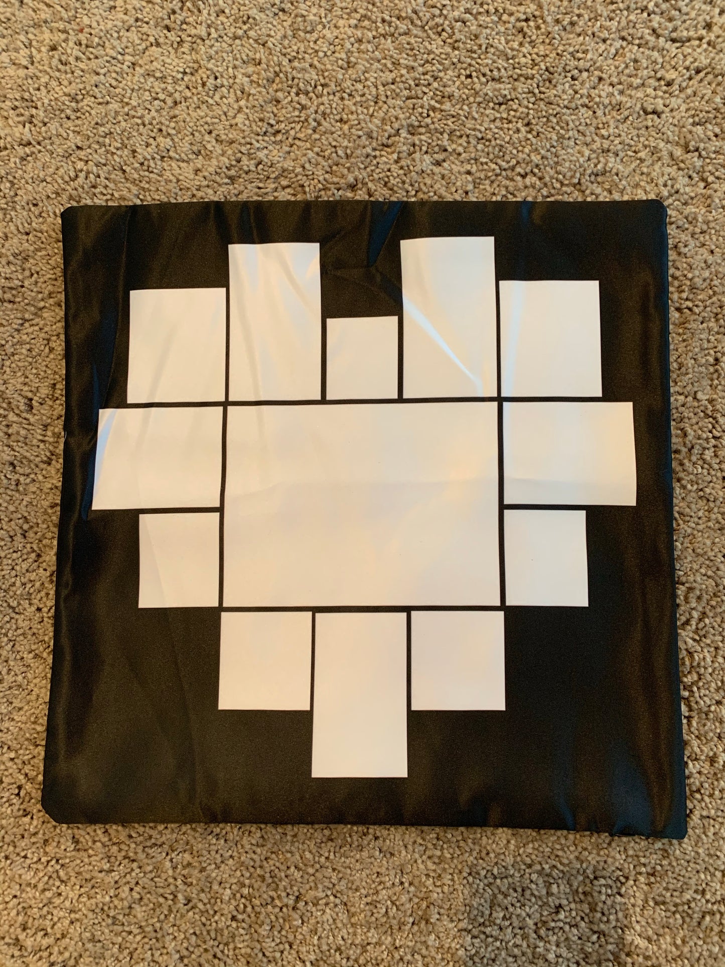 13 panel Heart Pillowcase