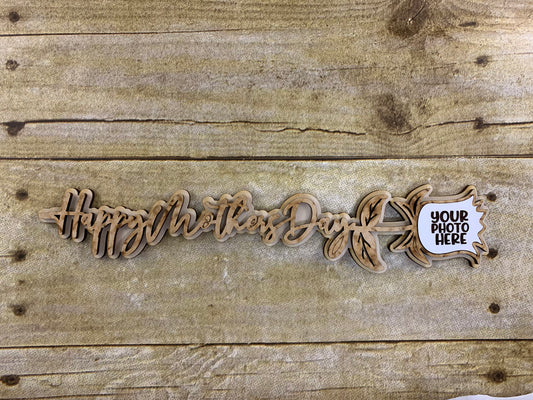 Happy Mothers Day Rose (wood)