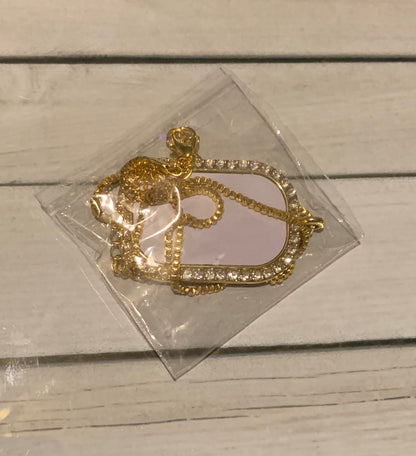 Anna's Bling Tag Necklace