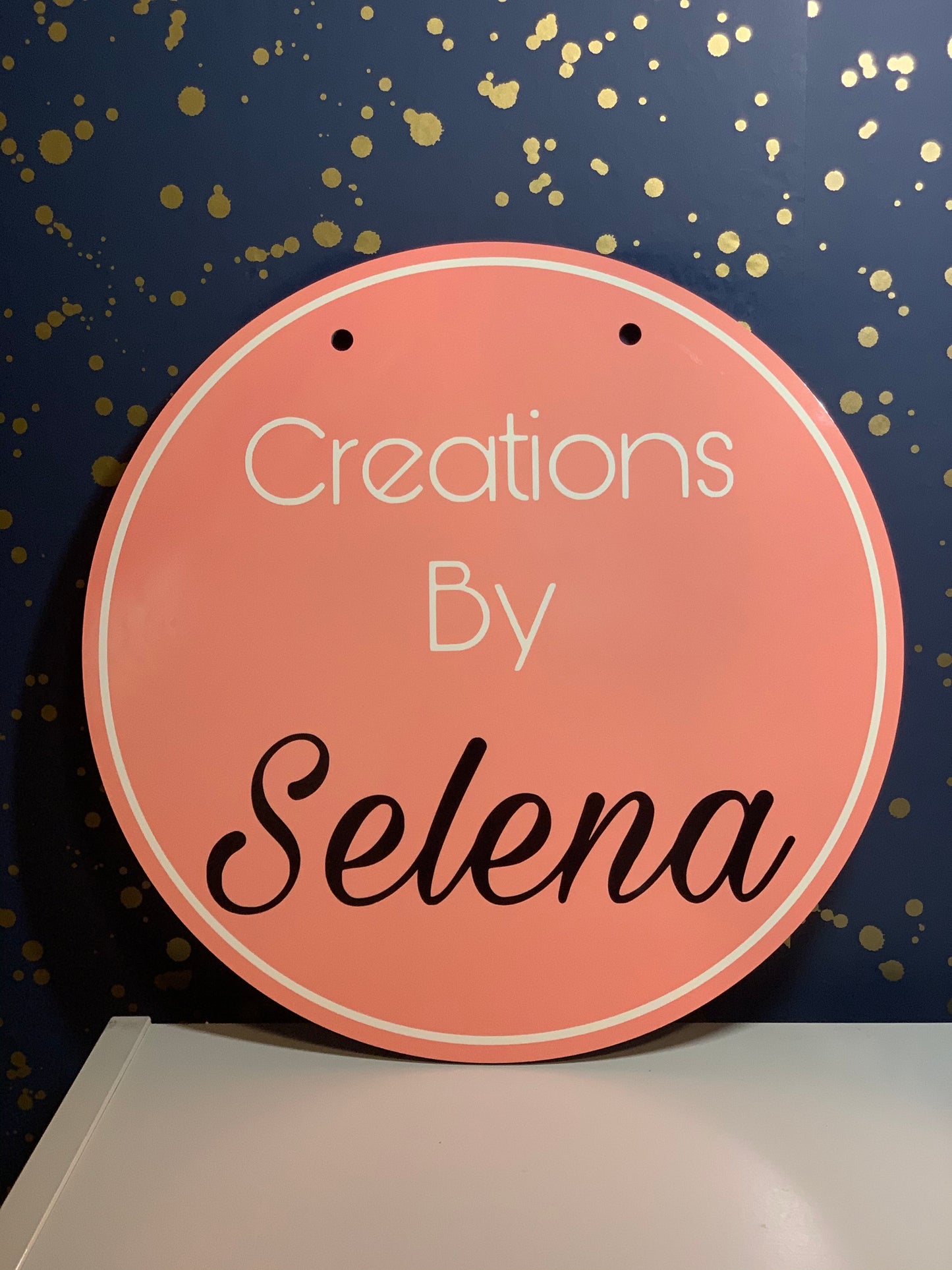 Blank 12” MDF Door Hanger