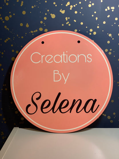 Blank 12” MDF Door Hanger