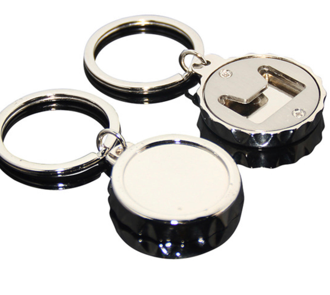 Bottle Cap Keychain
