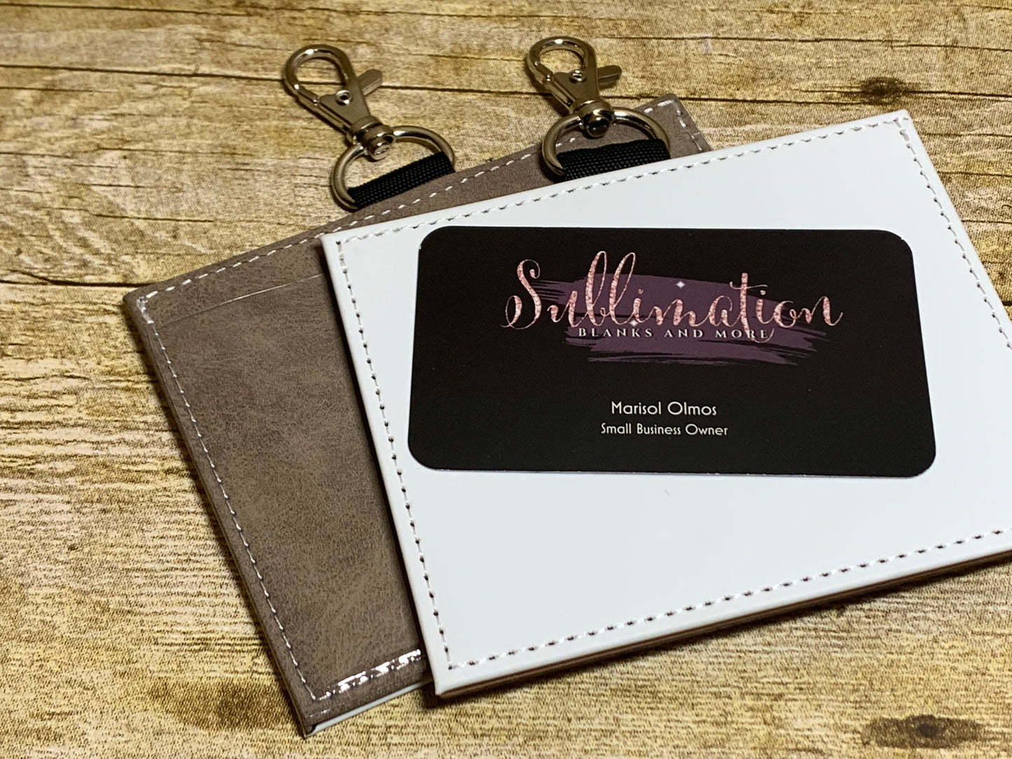 Blank Vaccine Card Holder