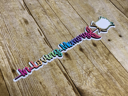 Rainbow In Loving Memory Sublimation Rose