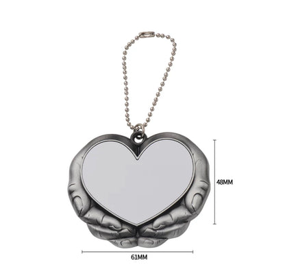 Heart in Hands Charm Ornament