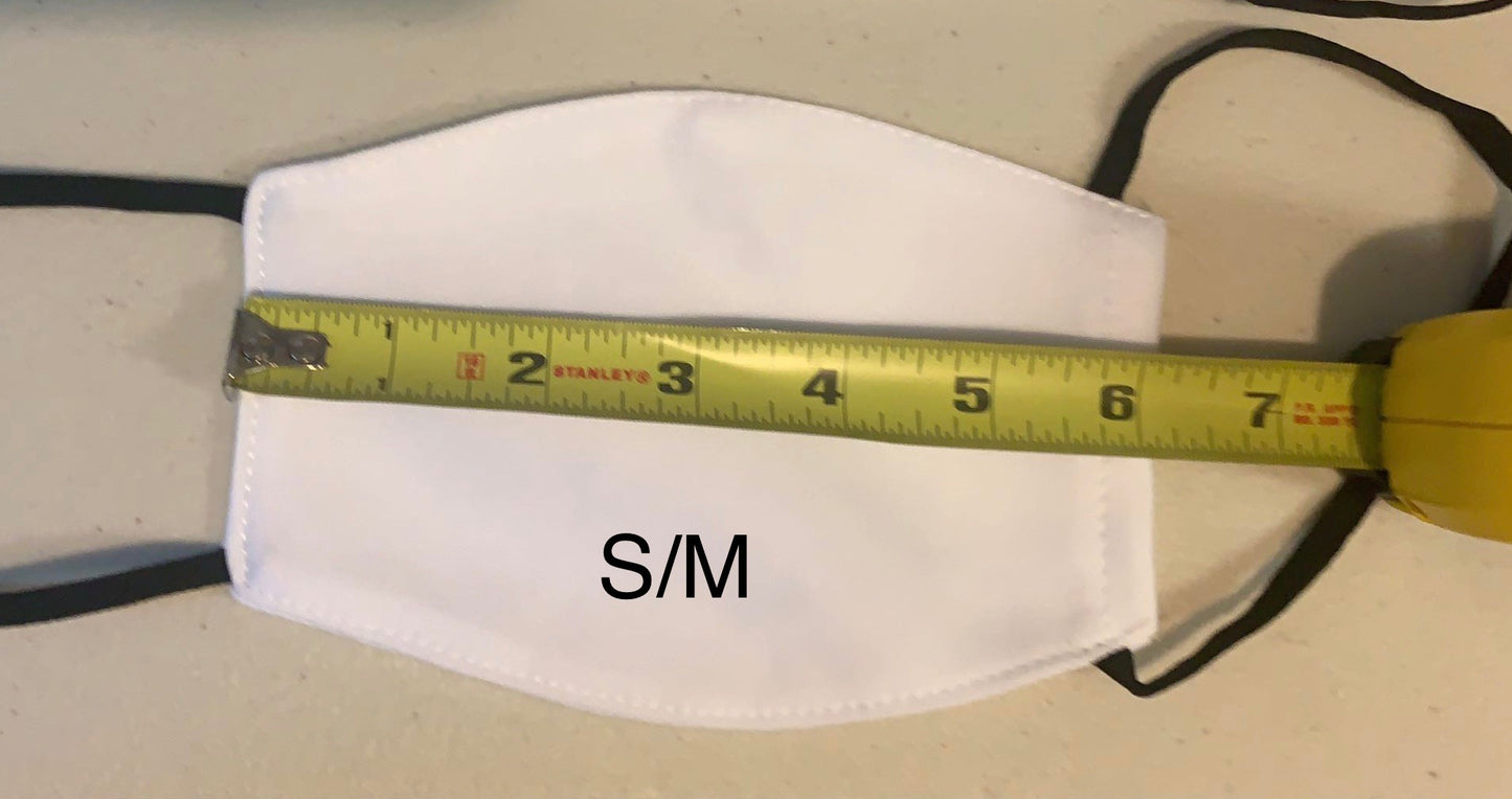 Adult Masks for Sublimation( Teen-Adult)