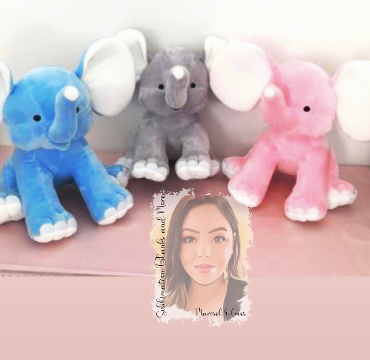 Sublimation Baby Elephant
