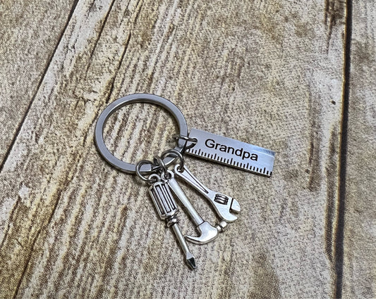 Small Grandpa Keychain