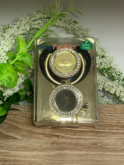 Blank Black Pacifier