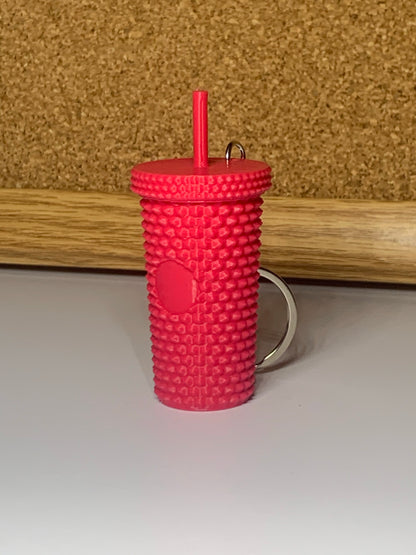 Studded Tumbler Keychain