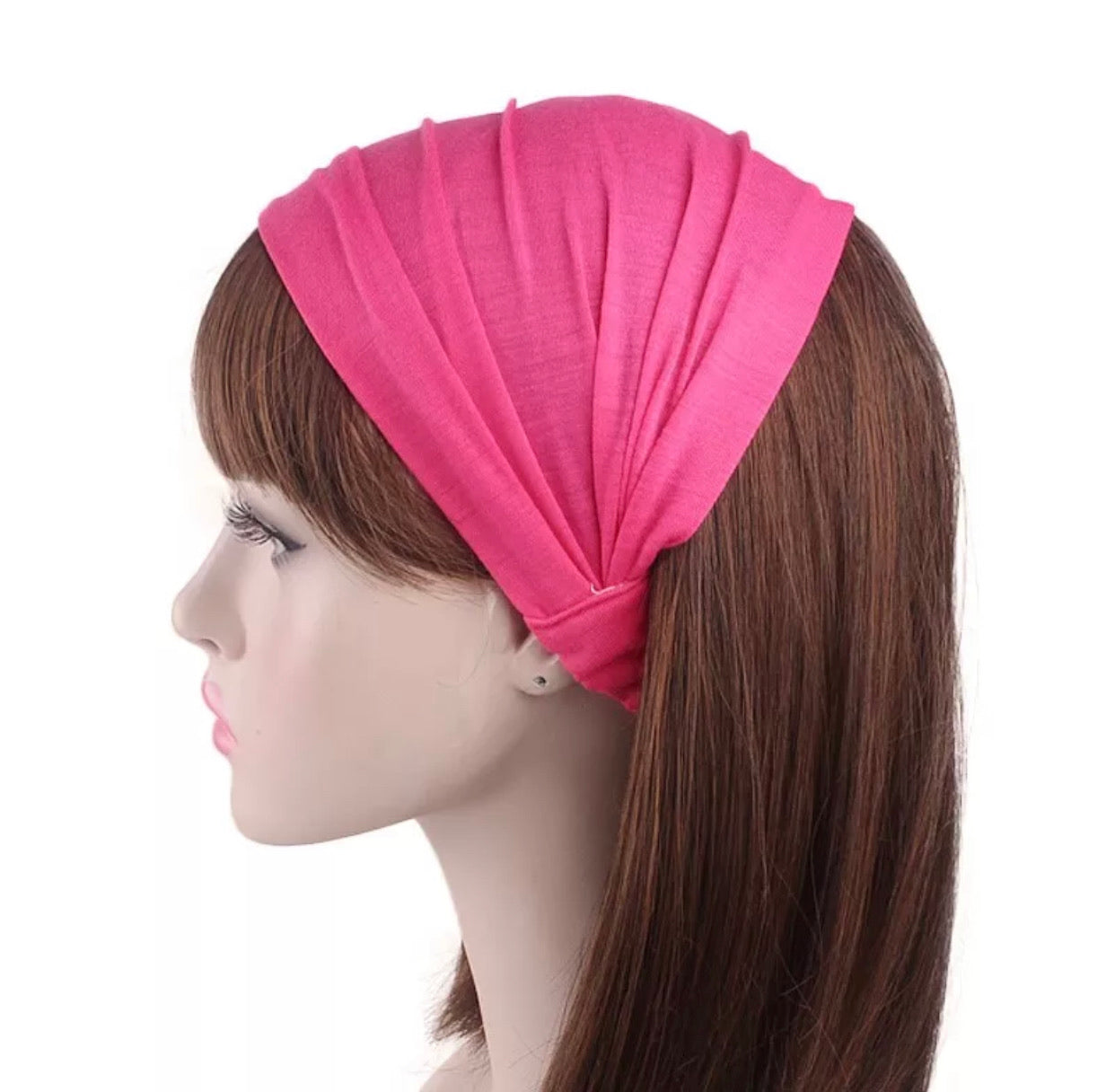 White Polyester Headband