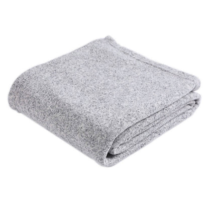 Blank Grey Throw Blanket