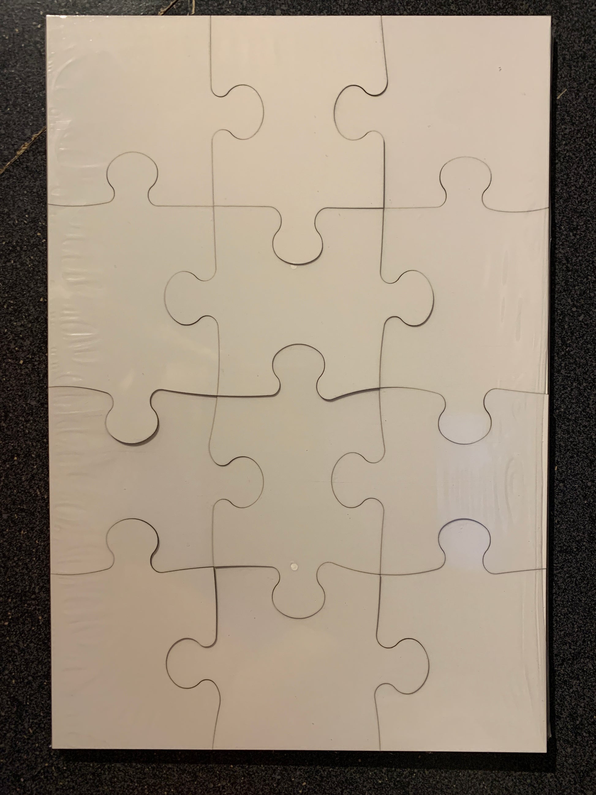 Blank 12 pc MDF Puzzle – Sublimation Blanks & More